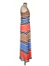Addison Stripes Brown Casual Dress Size XS - photo 4
