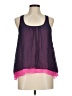 Decree 100% Polyester Purple Tank Top Size M - photo 1