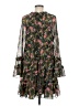Cinq à Sept 100% Polyester Floral Green Casual Dress Size 8 - photo 2