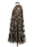 Cinq à Sept 100% Polyester Floral Green Casual Dress Size 8 - photo 5