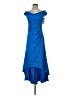 Xscape Blue Cocktail Dress Size 4 - photo 1
