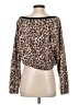 Victoria's Secret Animal Print Brown Pullover Sweater Size S - photo 2