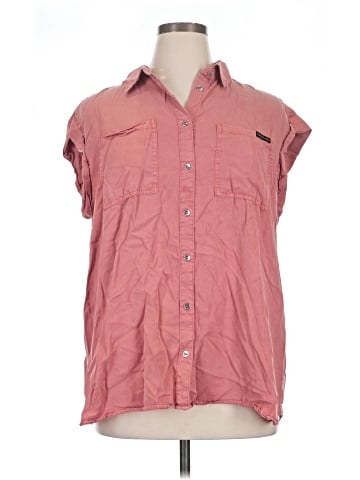 CALVIN KLEIN JEANS Sleeveless Button-Down Shirt (view 1)