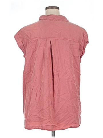 CALVIN KLEIN JEANS Sleeveless Button-Down Shirt (view 2)