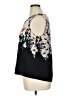 Ecru 100% Silk Black Sleeveless Silk Top Size XL - photo 5