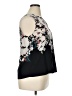 Ecru 100% Silk Black Sleeveless Silk Top Size XL - photo 4