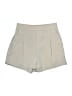 Lou & Grey Solid Ivory Shorts Size S - photo 1