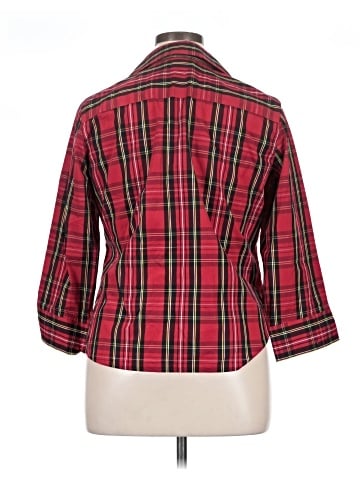 Foxcroft 3/4 Sleeve Button-Down Shirt (view 2)