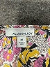 Allison Joy 100% Polyester Paisley Gray Long Sleeve Blouse Size M - photo 7