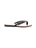 Coach Black Flip Flops Size 7 1/2 - photo 1