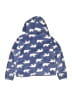 Hanna Andersson 100% Polyester Blue Zip Up Hoodie Size 6 - 7 - photo 2