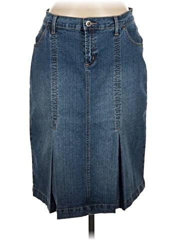 Zena Jeans Denim Skirt (view 1)
