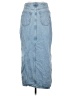 MNG 100% Cotton Blue Denim Skirt Size M - photo 2