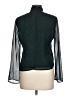 Olivaceous 100% Polyester Green Long Sleeve Blouse Size L - photo 2