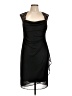 DressBarn 100% Polyester Black Cocktail Dress Size 12 - photo 1