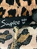 Simplee Animal Print Brown Casual Pants Size M - photo 7