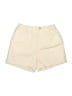 Uniqlo Solid Ivory Khaki Shorts Size 13 - photo 1