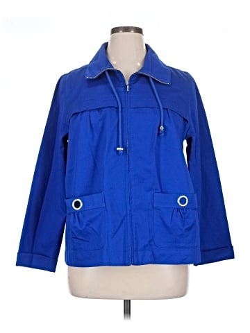 Christopher & Banks Raincoat (view 1)
