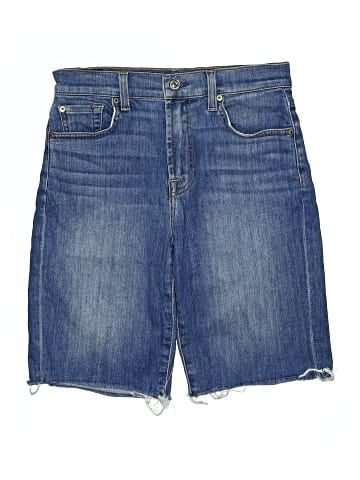 7 For All Mankind Denim Shorts (view 1)