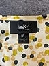 Mossimo 100% Polyester Animal Print Yellow Short Sleeve Blouse Size M - photo 7