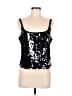 WAYF 100% Polyester Black Sleeveless Top Size M - photo 1