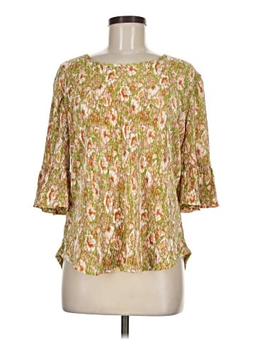 Cure 3/4 Sleeve Blouse (view 1)