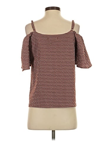 MOUSSY Short Sleeve Blouse (view 2)