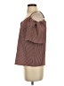 MOUSSY Brown Short Sleeve Blouse Size Sm (1) - photo 5