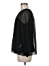 Point Sur 100% Polyester Black Long Sleeve Blouse Size M - photo 5