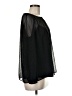 Point Sur 100% Polyester Black Long Sleeve Blouse Size M - photo 4