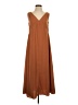 MOUSSY 100% Polyester Solid Brown Casual Dress Size Sm (1) - photo 1