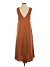 MOUSSY 100% Polyester Solid Brown Casual Dress Size Sm (1) - photo 2
