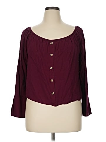 Ambiance 3/4 Sleeve Blouse (view 1)