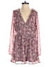 Miami 100% Polyester Floral Pink Red Romper Size S - photo 1
