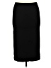 Express Solid Black Casual Skirt Size M - photo 2