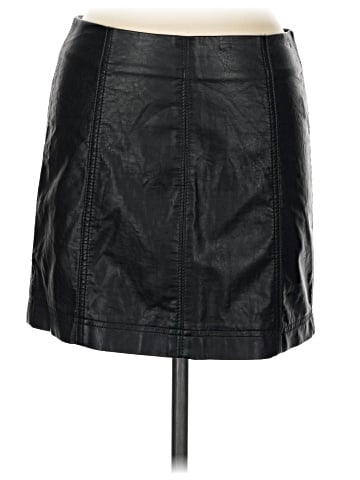Newbury Kustom Faux Leather Skirt (view 1)