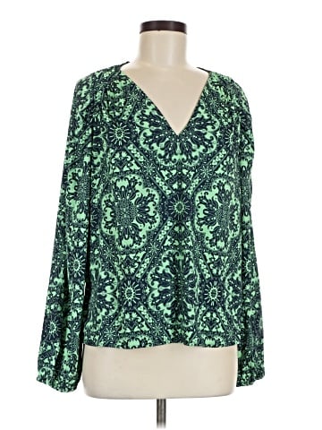 Ann Taylor LOFT Long Sleeve Blouse (view 1)