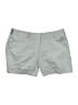 Express Solid Gray Khaki Shorts Size 8 - photo 1