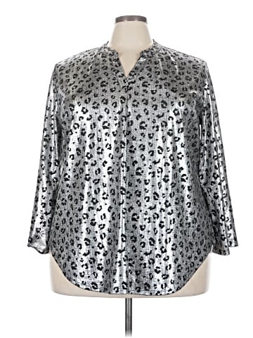 Cato 3/4 Sleeve Blouse (view 1)