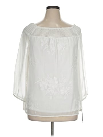 AB Studio 3/4 Sleeve Blouse (view 1)