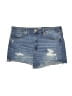 Universal Thread Blue Denim Shorts Size 16 - photo 1