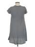 Rolla Coster Solid Gray Casual Dress Size M - photo 2