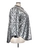 Cato Metallic Silver 3/4 Sleeve Blouse Size 28W - photo 4