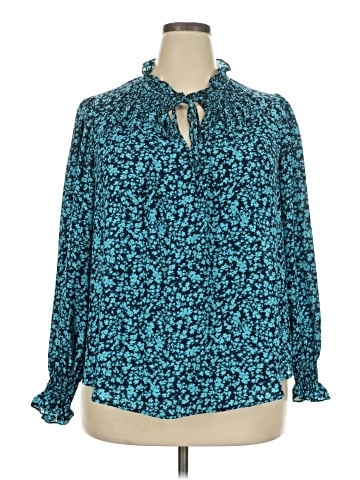 Philosophy Republic Clothing Long Sleeve Blouse (view 1)