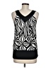 Dots Black Sleeveless Blouse Size M - photo 2