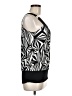 Dots Black Sleeveless Blouse Size M - photo 4
