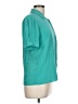Assorted Brands Teal Short Sleeve Blouse Size 10 - photo 4