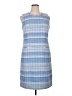 Talbots Tweed Blue Casual Dress Size 14 - photo 1