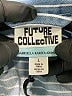 Future Collective 100% Cotton Stripes Blue Jacket Size L - photo 6