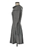 Alya Solid Gray Casual Dress Size M - photo 5